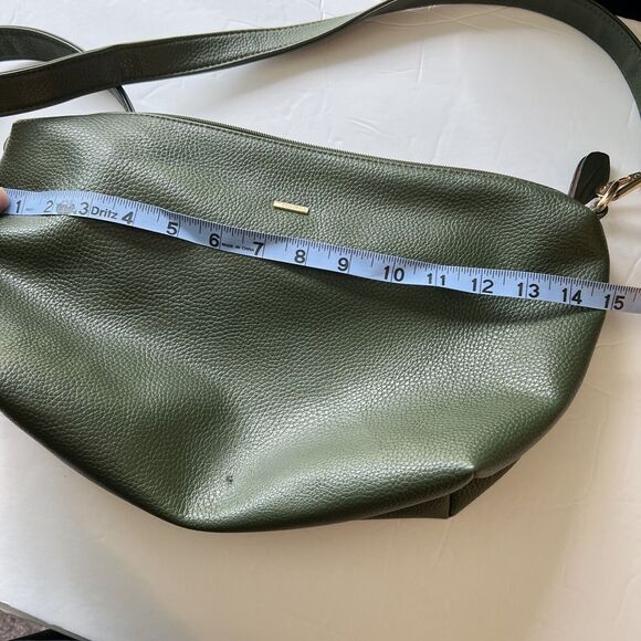 Anthropologie REMI/REID PURSE Olive Green Crossbody - Picture 8 of 10